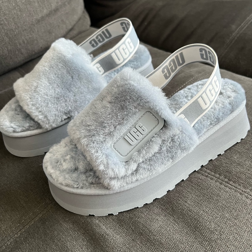 Ugg disco slide slippers